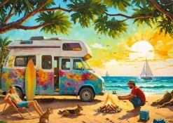 Puzzle  À espera dos Wawes