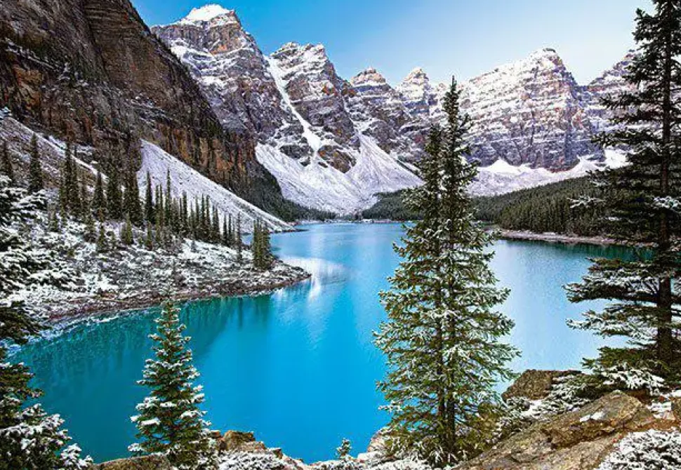 Puzzle A joia das Montanhas Rochosas, Canadá