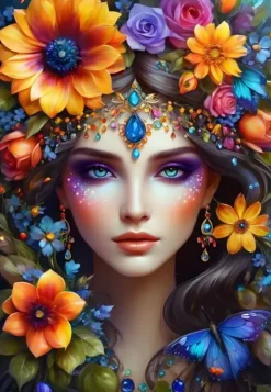 Puzzle A Mulher Flor