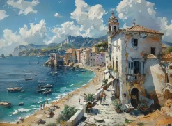 Puzzle A Vila à Beira-Mar