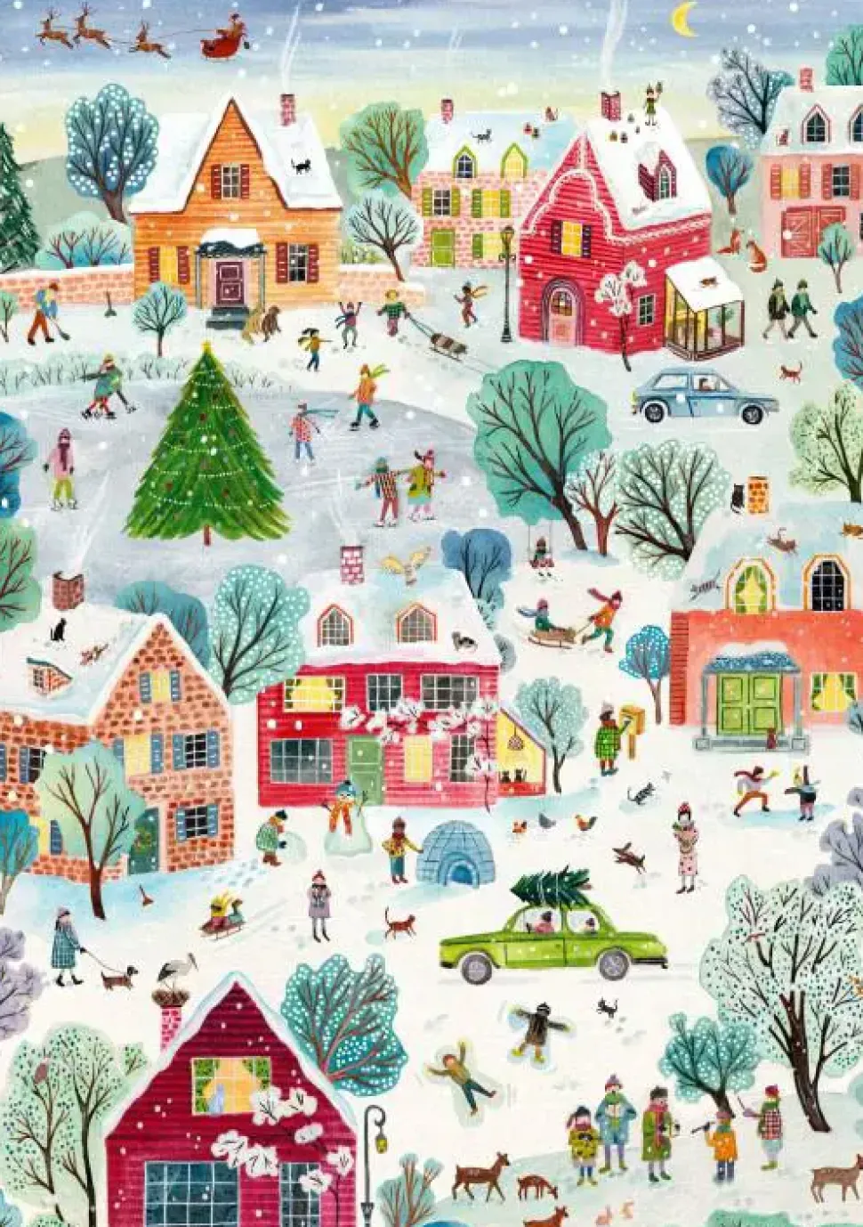 Puzzle A Vila Encantada de Natal