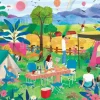 Puzzle Acampamento de verão