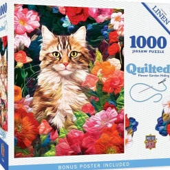 Puzzle Acolchoado - Esconderijo de jardim de flores