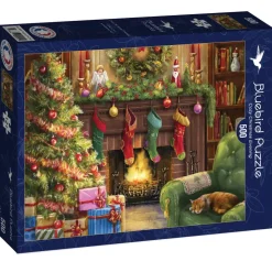 Puzzle Aconchegante noite de Natal