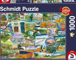 Puzzle Adesivos de viagem