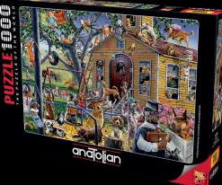 Puzzle Adrian Chesterman: cães travessos