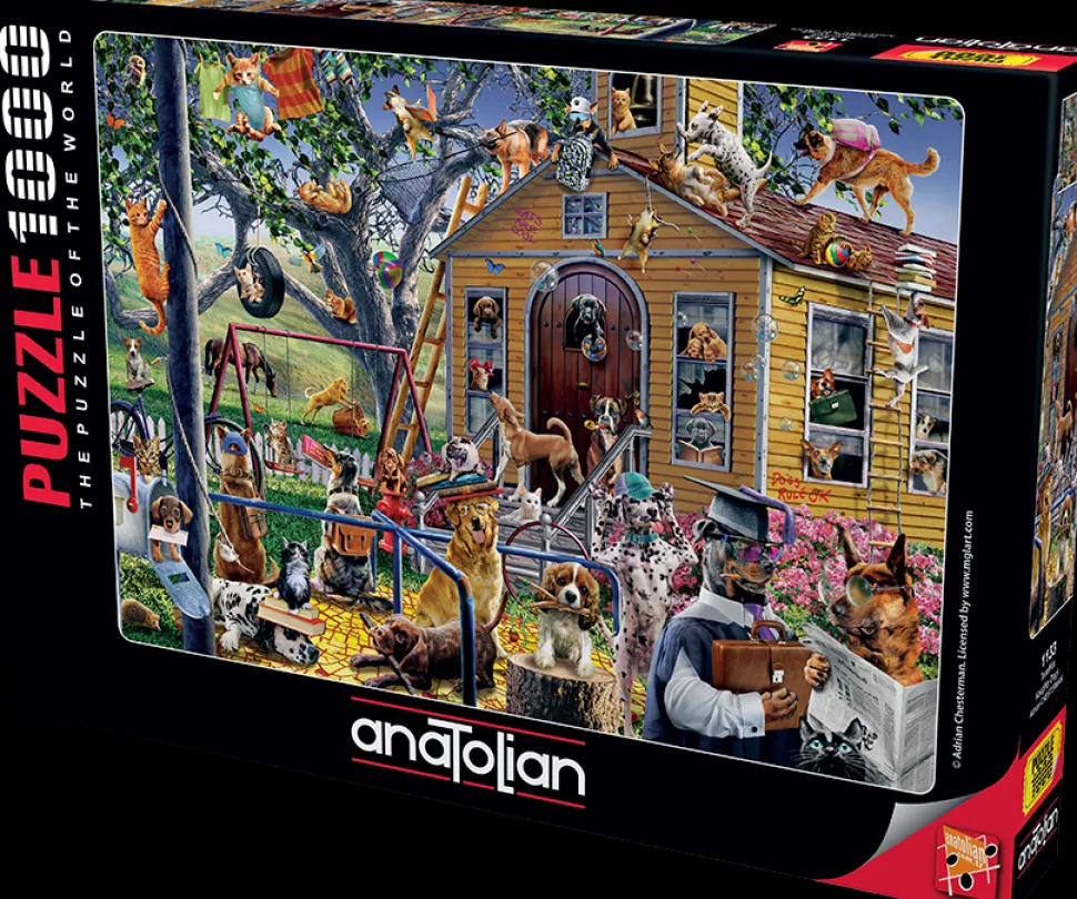 Puzzle Adrian Chesterman: cães travessos