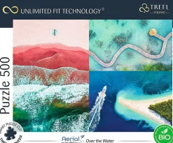 Puzzle Aerial Mindblow: sobre a água