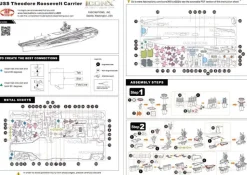 Puzzle Aeronave USS Theodore Roosevelt CVN-71 / ICONX /