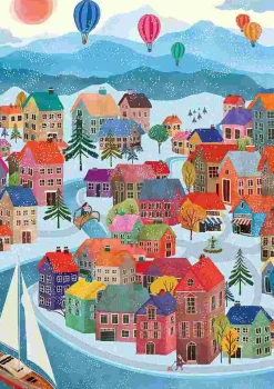 Puzzle Aldeia de Inverno