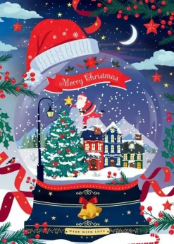 Puzzle Aldeia de neve do Pai Natal