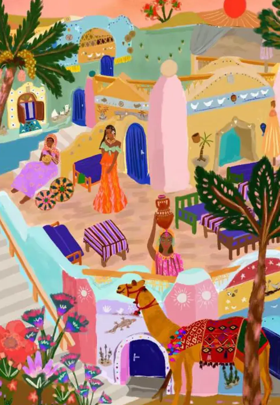 Puzzle Aldeia Núbia