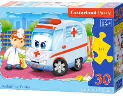 Puzzle Ambulance Doctor 30 peças