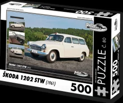 Puzzle Ambulância 艩koda 1202 STW (1961)