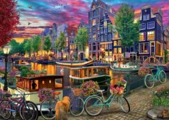 Puzzle Amesterdão pintada