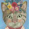 Puzzle Amigos Florais: Pretty Feline