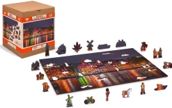 Puzzle Amsterdã à noite