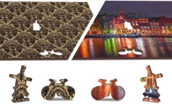 Puzzle Amsterdã à noite