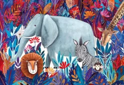 Puzzle Andrea Kürti: elefante tropical