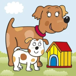 Puzzle Animais bebés