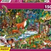 Puzzle Animais nas florestas da Europa