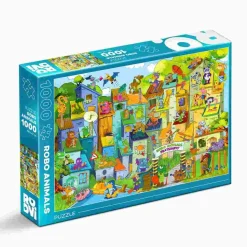 Puzzle Animais Robô