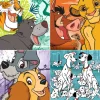 Puzzle Animais 4v1 da Disney