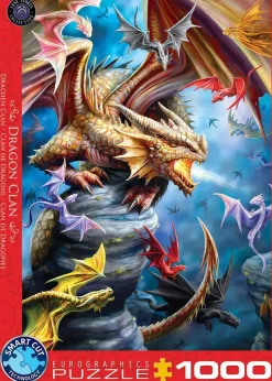 Puzzle Anne Stokes: Clã Dragão