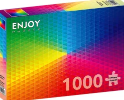 Puzzle Arco-íris caleidoscópico