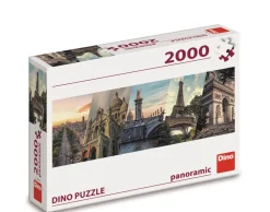 Puzzle Arquitetura da cidade da colagem de Paris