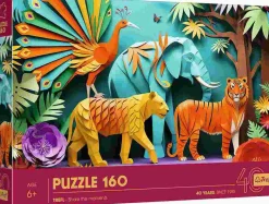 Puzzle Arte em papel: Selva