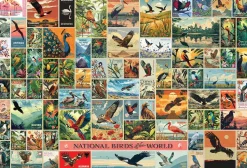 Puzzle Aves nacionais do mundo