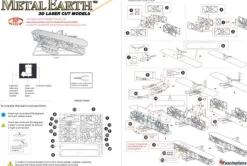 Puzzle Avião dos irmãos Wright 3D