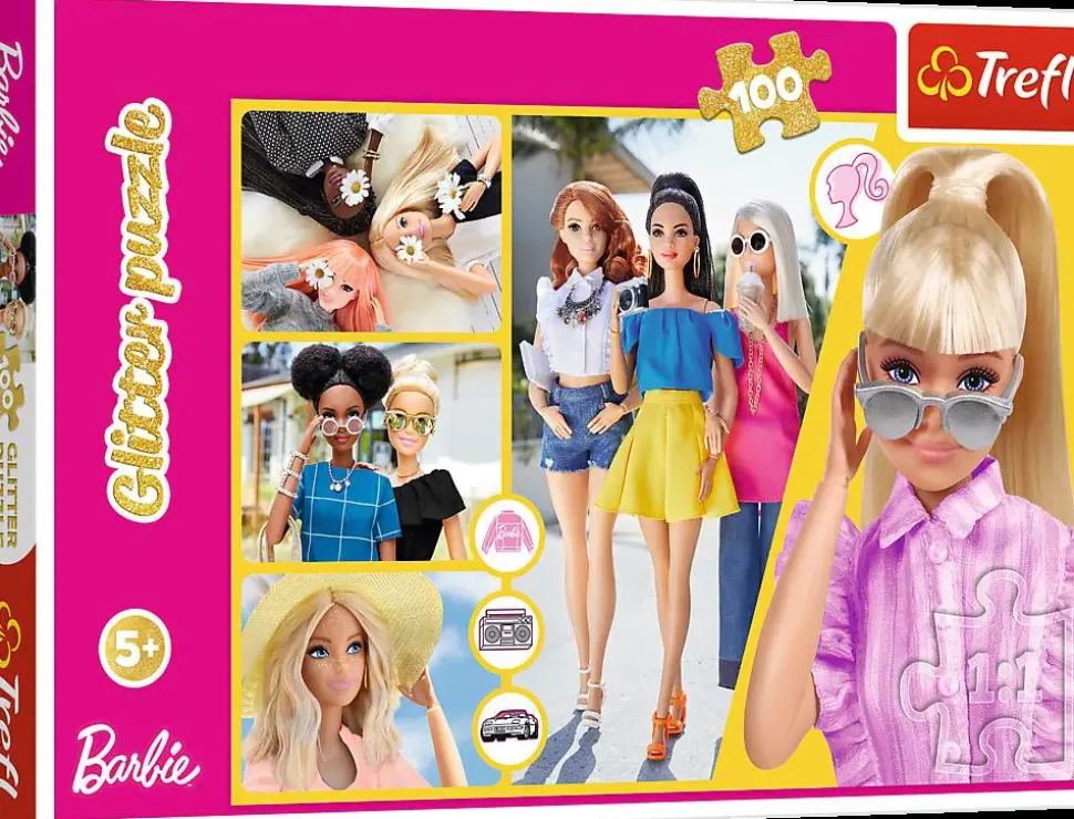 Puzzle Barbie Brilhante