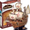 Puzzle Barco Santa Maria 3D