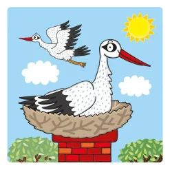 Puzzle Bebê: Onde os animais vivem