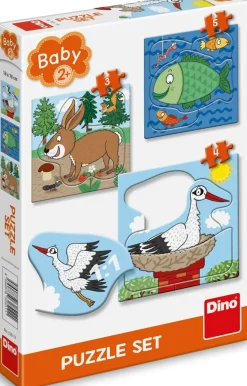 Puzzle Bebê: Onde os animais vivem