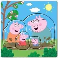 Puzzle Bebê: Prasiatko Peppa