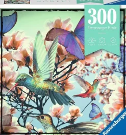 Puzzle Beija-flores e borboletas