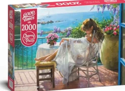 Puzzle Beleza e mar azul