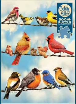 Puzzle Birds on a Wire