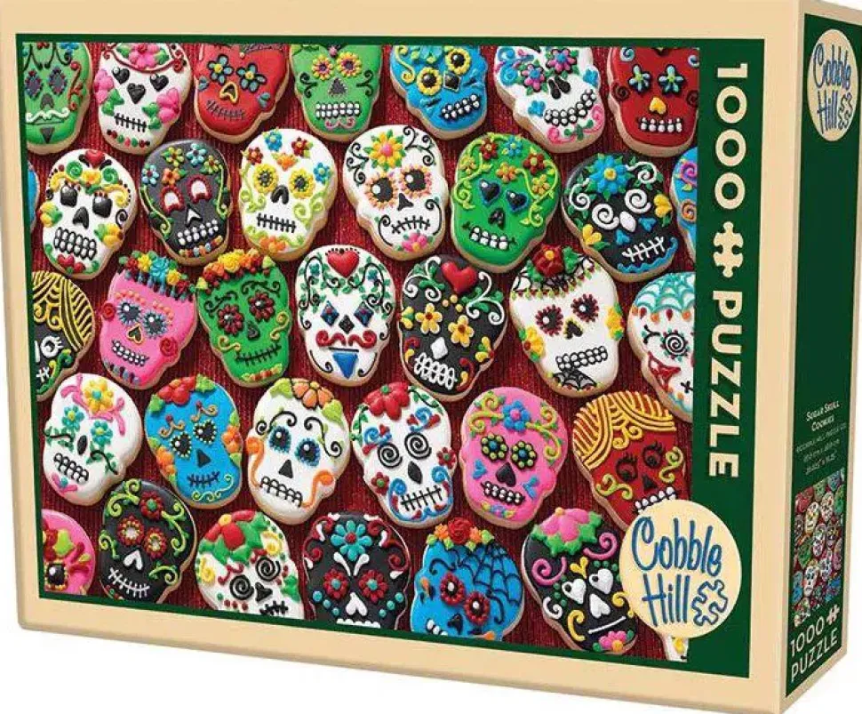 Puzzle Biscoitos de caveira de açúcar