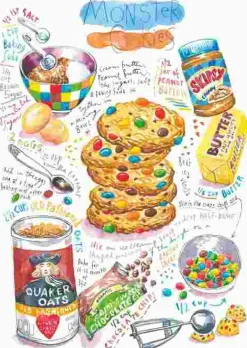 Puzzle Biscoitos de monstro