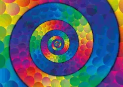 Puzzle Bolas espirais