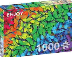 Puzzle Borboletas arco-íris