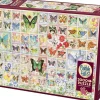 Puzzle Borboletas e Flores