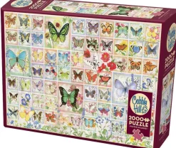Puzzle Borboletas e Flores