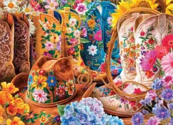 Puzzle Botas de Cowgirl