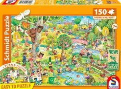 Puzzle Brincadeira feliz, planeta feliz