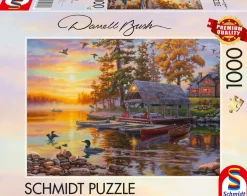 Puzzle Bush: Casa de barcos com canoas II